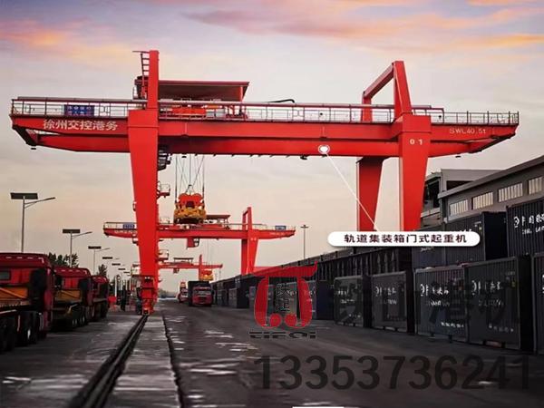 江蘇鎮(zhèn)江軌道式集裝箱龍門吊廠家軌道式集裝箱龍門吊操作簡(jiǎn)便 靈活